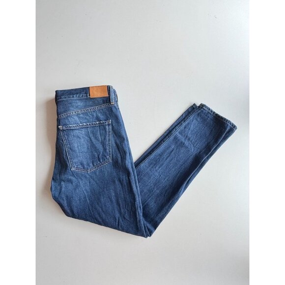 CITIZENS OF HUMANITY Liya Lowe Dark High Rise Slim Straight Jeans, Size 29 - Picture 3 of 14